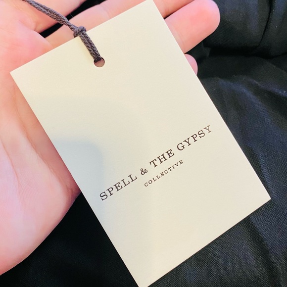 NWT Spell & the Gypsy Collective Black Rae Mini Skirt - Picture 14 of 15